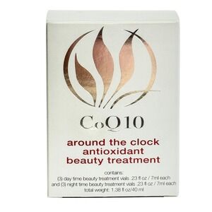 Serious Skin Care‎ CoQ10 Around Clock Antioxidant Beauty Treatment 6 Vials NEW